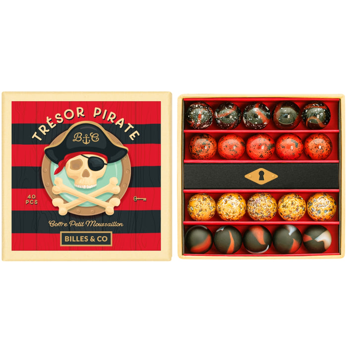 Billes & Co Marble Treasure Mini Box - Pirate Treasure, Small - Australia