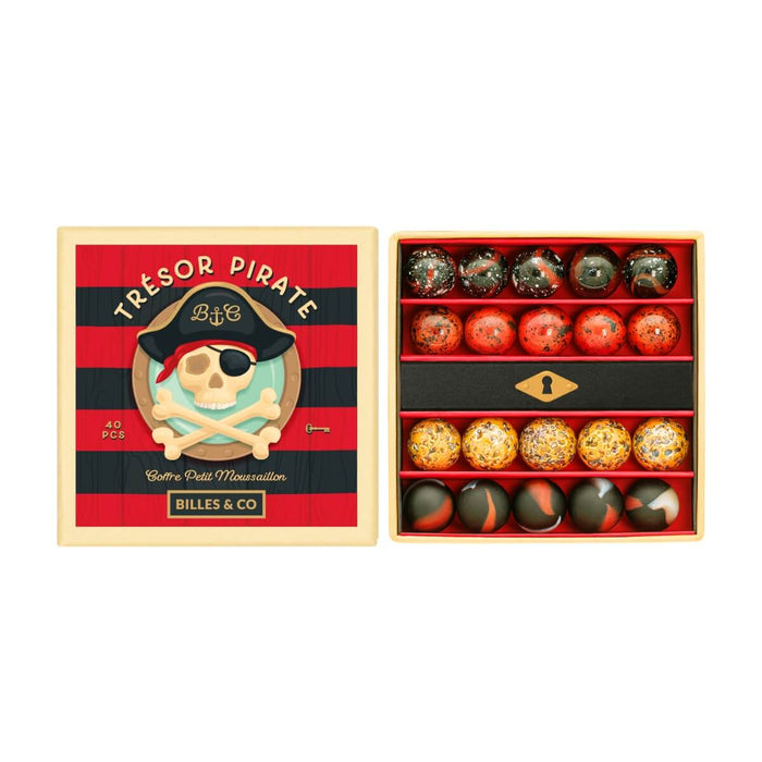 Billes & Co Marble Treasure Mini Box - Pirate Treasure, Small