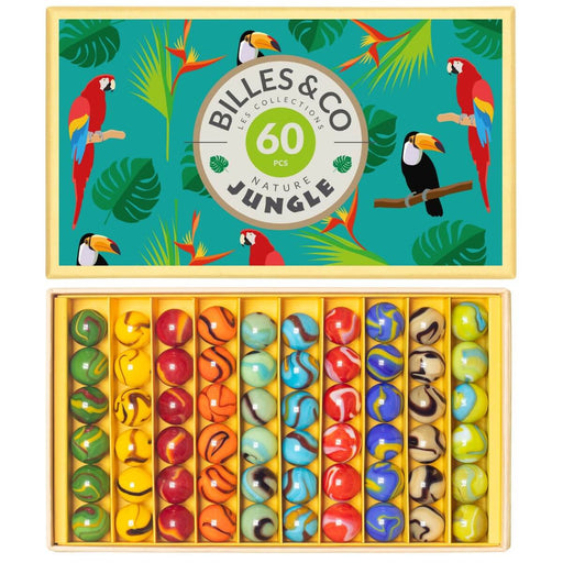 BOX-01 Billes & Co. Marbles Box - Jungle 1