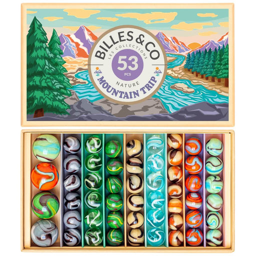 BOX-21 Billes & Co. Marbles Box - Mountain Trip