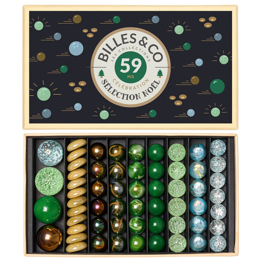 BOX-19 Billes & Co. Marbles Box - Selection Noel Christmas