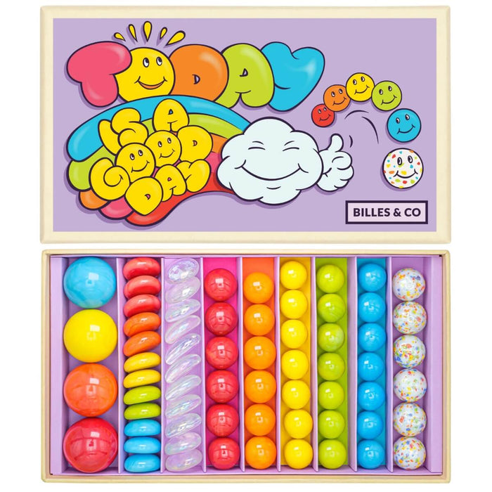 BOX-23 Billes & Co. Marbles Box - Today Is A Good Day Lilac