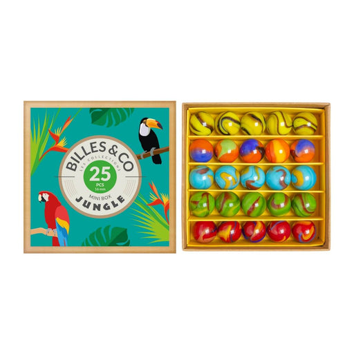 MINIBOX-01 Billes & Co. Marbles Mini Box - Jungle