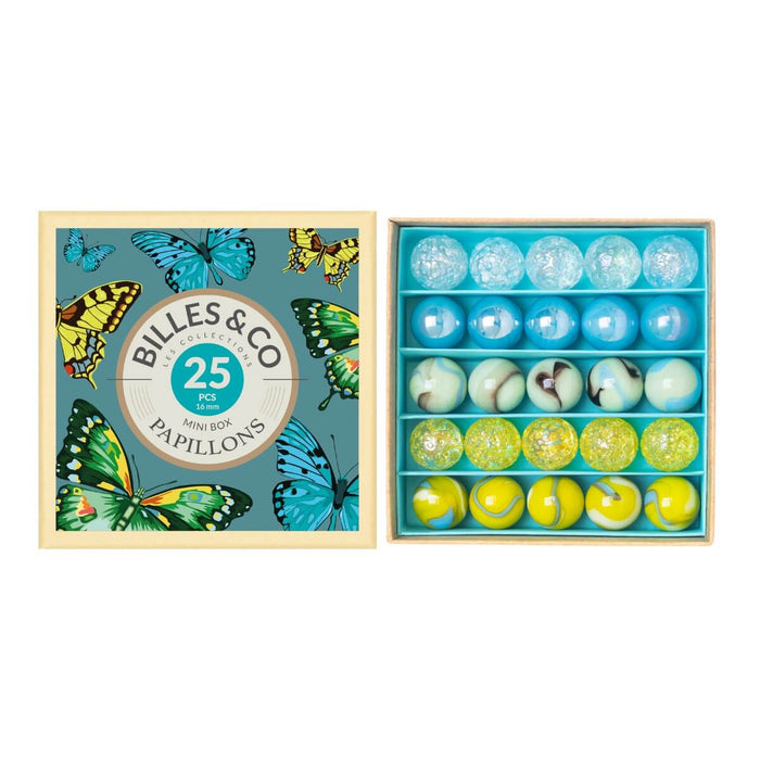 MINIBOX-03 Billes & Co. Marbles Mini Box - Butterfly