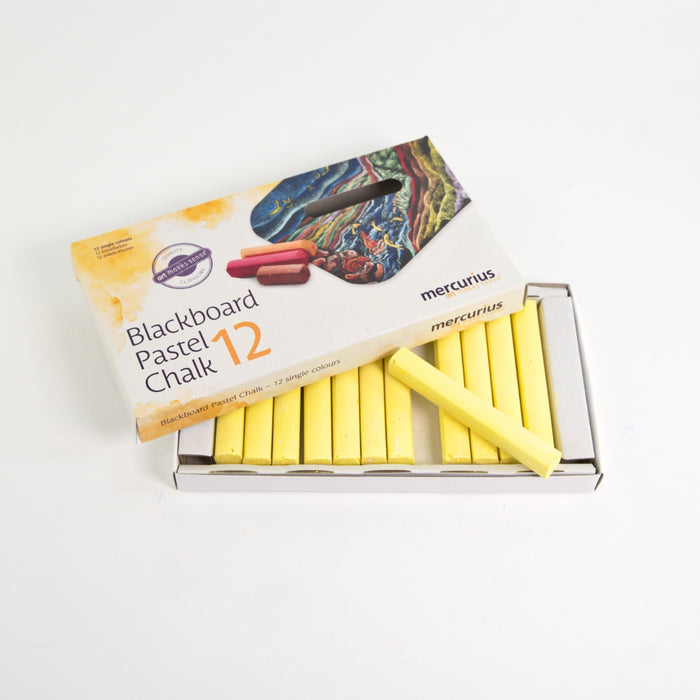 Blackboard Pastel Chalk - Single Colours, box of 12