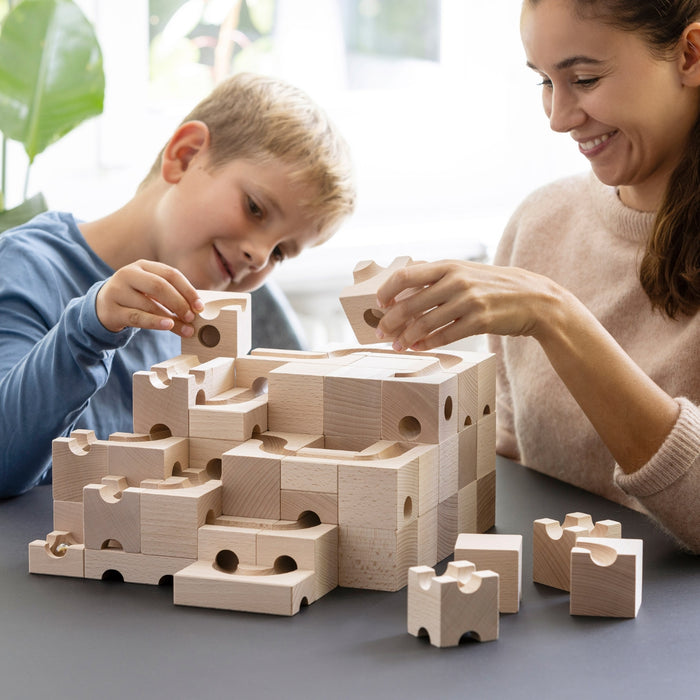 CUBORO Wooden Marble Run Modular System - Online - Australia