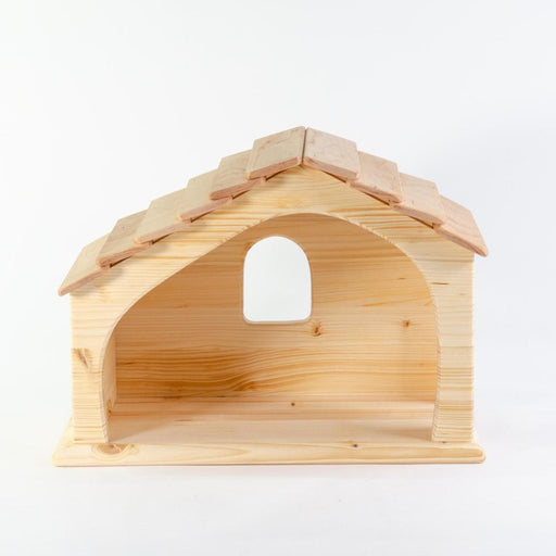 DB-5016 Drei Blatter Wooden Nativity Stable Small
