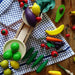 Erzi Play Food Assorted Vegetables, Fruits