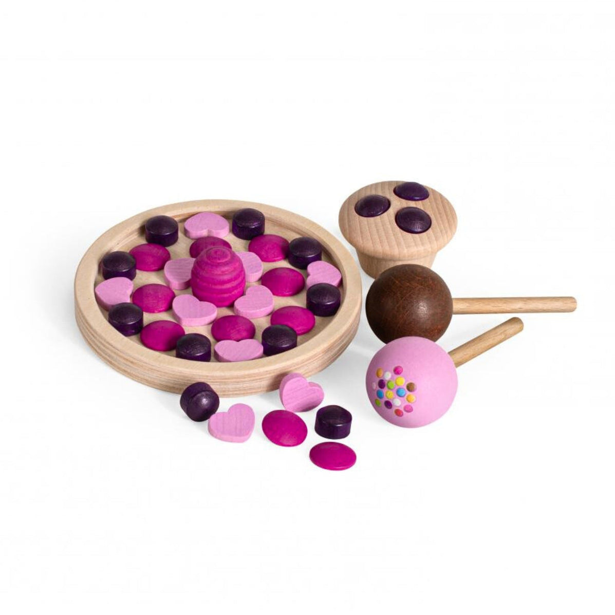 Erzi 11030 Plum Multi-Coloured Toy 2.8 x 4.8 cm