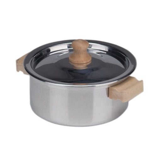 Gluckskafer Aluminum Play Pot 10cm - Wooden Handles - Australia