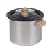 Gluckskafer Aluminum Play Pot 10cm - Wooden Handles with Lid, High from Australia
