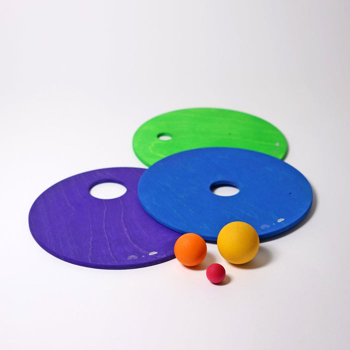 Grimm's Disc and Balls for Stapelstein Original in Cool Classic from Australia