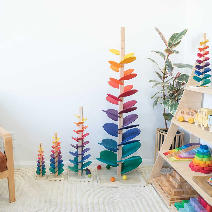 Grunspecht Musical Sounding Rainbow Marble Tree - Giant 150cm