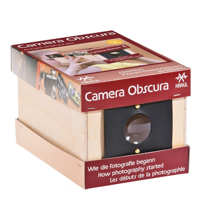 Kraul DIY Cardboard Obscura Pinhole Camera from Australia