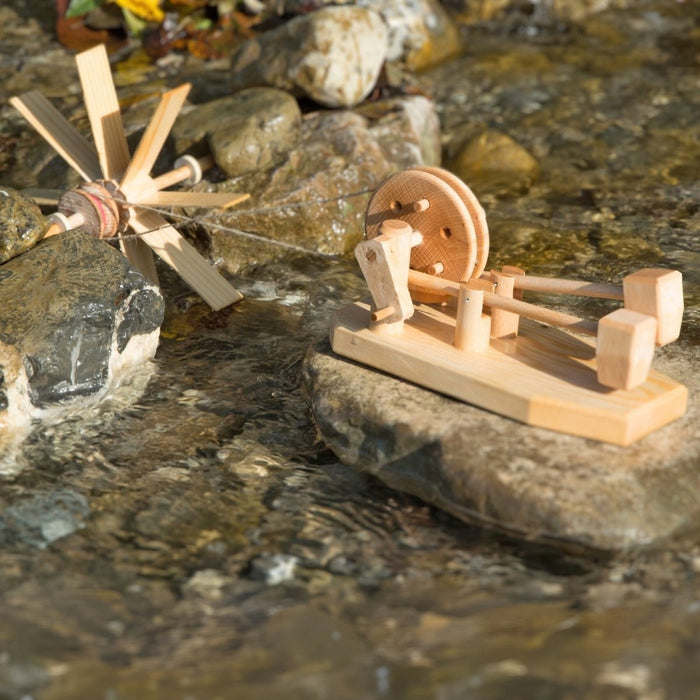 Kraul Small Wooden Water Wheel Toy from Australia