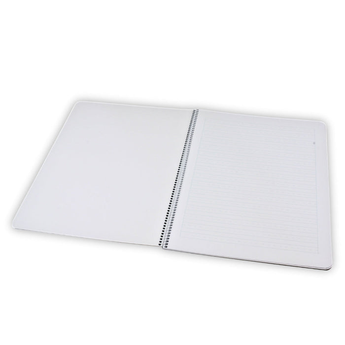 Literacy Lesson Books Portrait 24x32cm alt blank and lined pages, pk of 10 - 1cm spacing, Australia