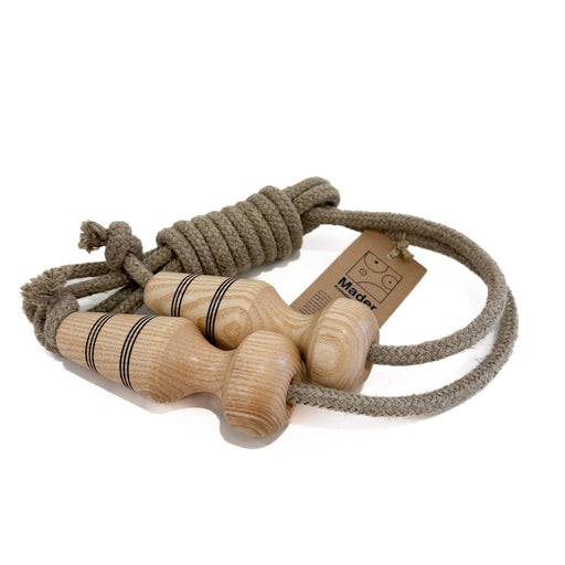 MD-WL424 Mader Skipping Rope for Older Children Classic Handle Linen - Online, Australia