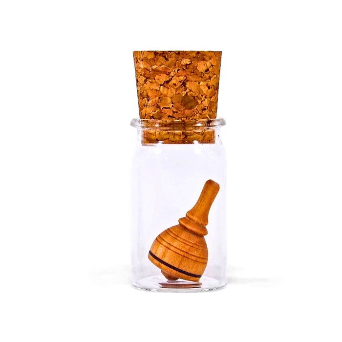 Mader Spinning Top - Miniature, Classic - Natural - Wooden Toy, Australia