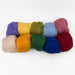 Merino Wool Fleece 100gm Mixed Colour Pack - Australia