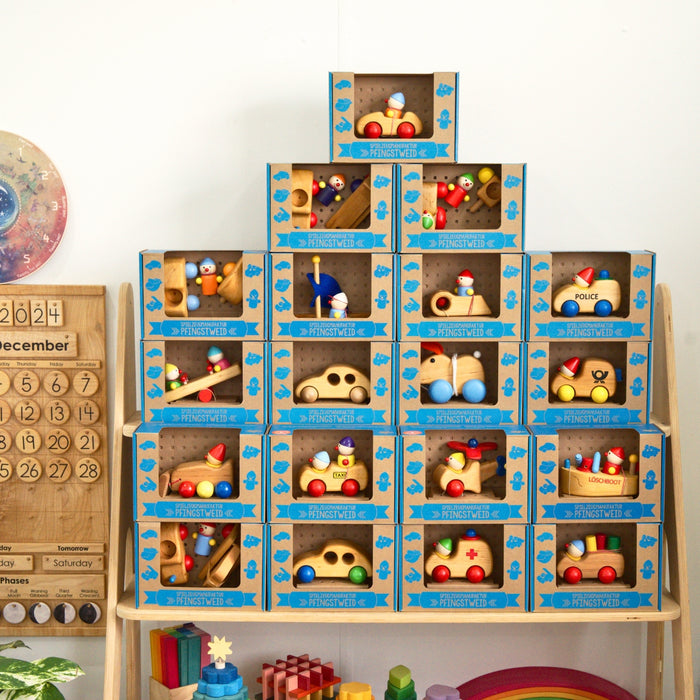 Pfingstweid Wooden Toys on Display