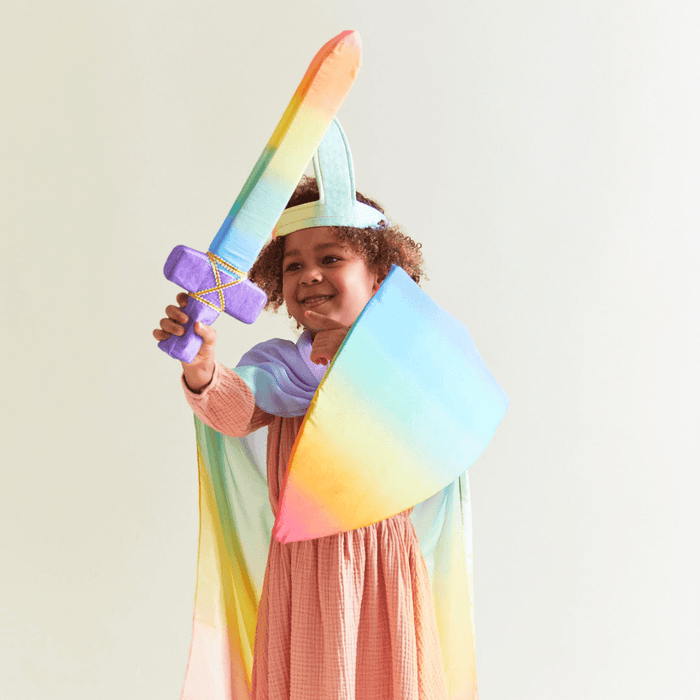 Sarah's Silks Rainbow Soft Shield from Mercurius Australia