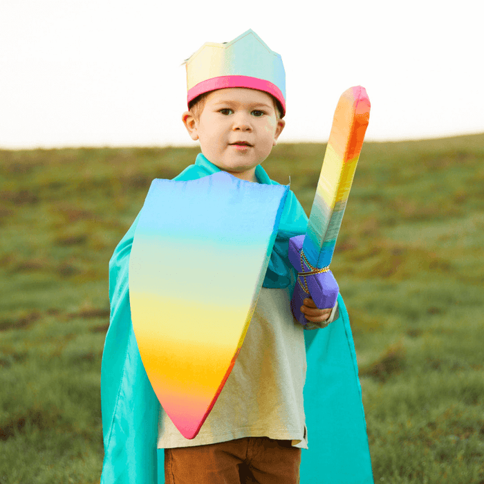 Sarah's Silks Rainbow Soft Shield from Mercurius Australia