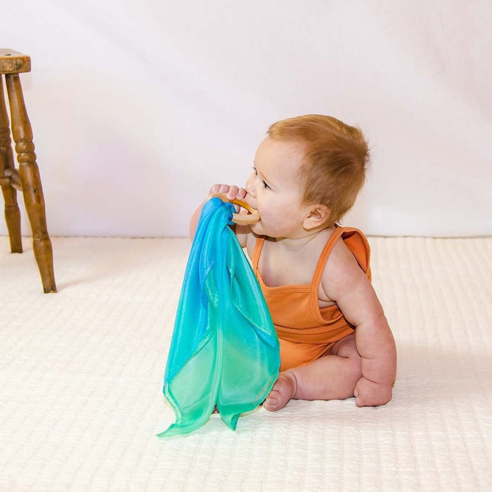 SS-1007 Sarah's Silks Silk and Wood Teethers