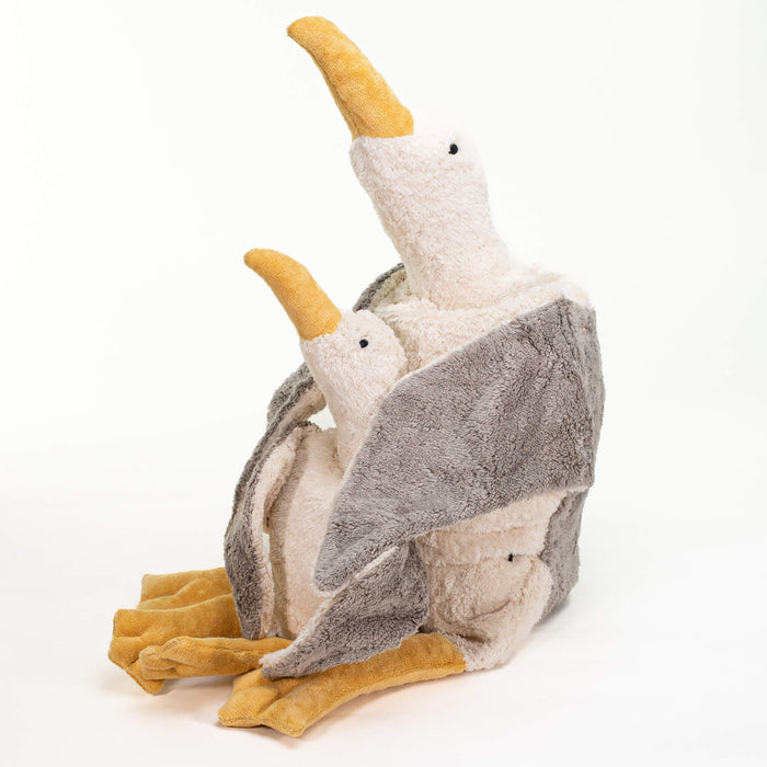 SENGER Cuddly Animal - Seagull Large Vegan w removable Heat/Cool Pack Australia