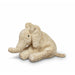 SENGER Cuddly Animal - Small Elephant - Linen - Removable Heat/Cool Pack - Natural Organic Soft Toy - Online, Australia