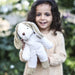SENGER Floppy Animal - Dog Small White & Beige from Australia