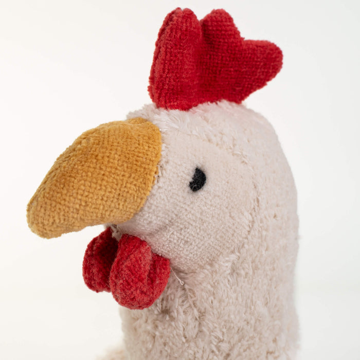 String Puppet Chicken SENGER Hand Puppet Chicken Organic Soft Toys Australia — Wooden Playroom