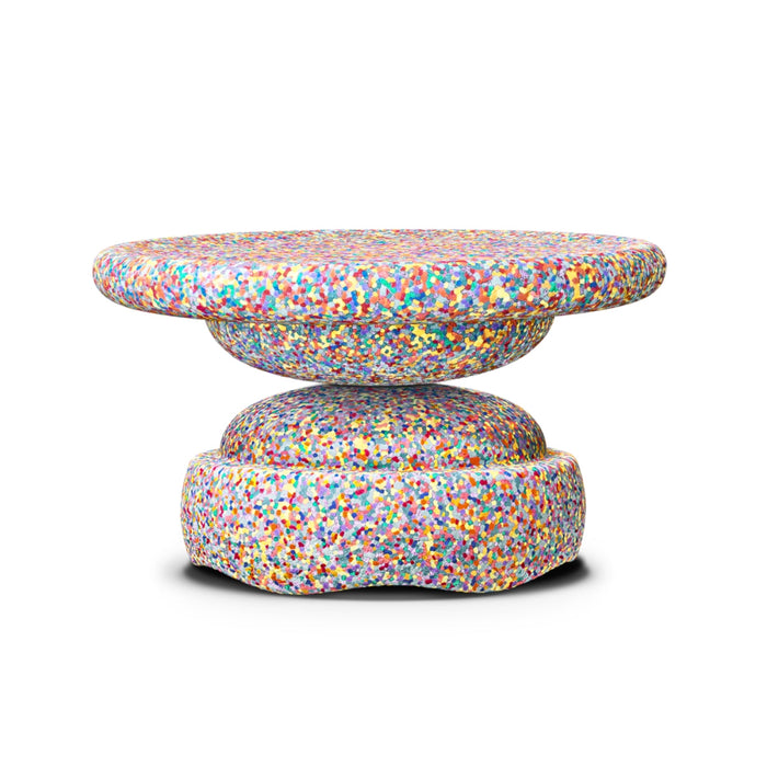 Stapelstein Balance Stepping Stones - Original + Board Combination, Set of 2, Confetti from Australia