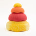Stapelstein Balance Stepping Stones - Original + Inside Combination, Set of 4, Wattle Warm Classic, Australia