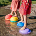 SP-100307 Stapelstein Original Rainbow Stepping Stones, Set of 6 - Classic