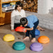 SP-100307 Stapelstein Original Rainbow Stepping Stones, Set of 6 - Classic