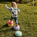 Stapelstein Original Rainbow Stepping Stones, Set of 6 Pastel - SP-100331