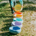 Stapelstein Original Rainbow Stepping Stones, Set of 6 Pastel - SP-100331