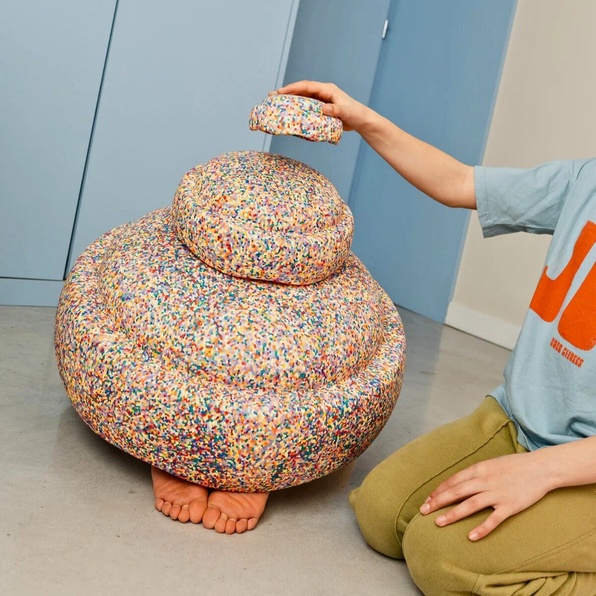 Stapelstein Balance Stepping Stones Super Confetti from Australia