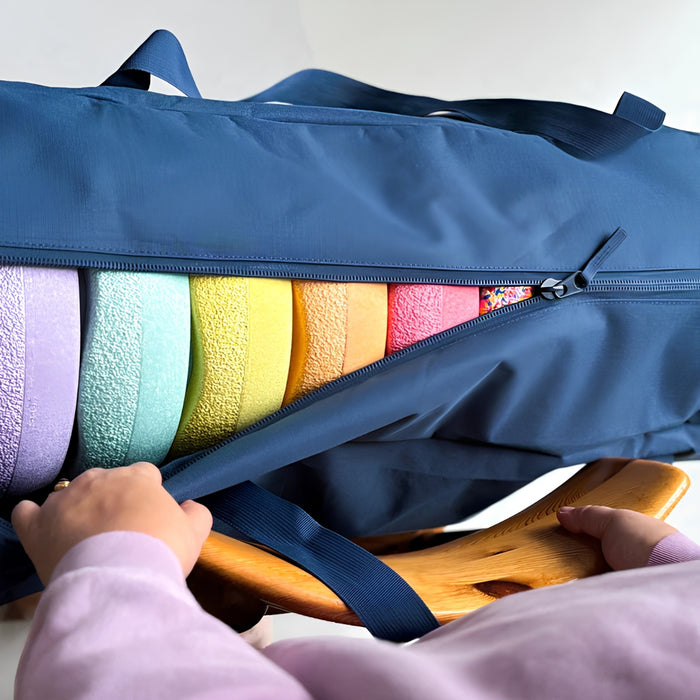 Stapelstein Travel Bag for Balance Stepping Stones - Dark Blue, Australia