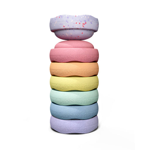 Stapelstein® Winter Special Mini Rainbow Set - Pastel - Limited Edition, Australia
