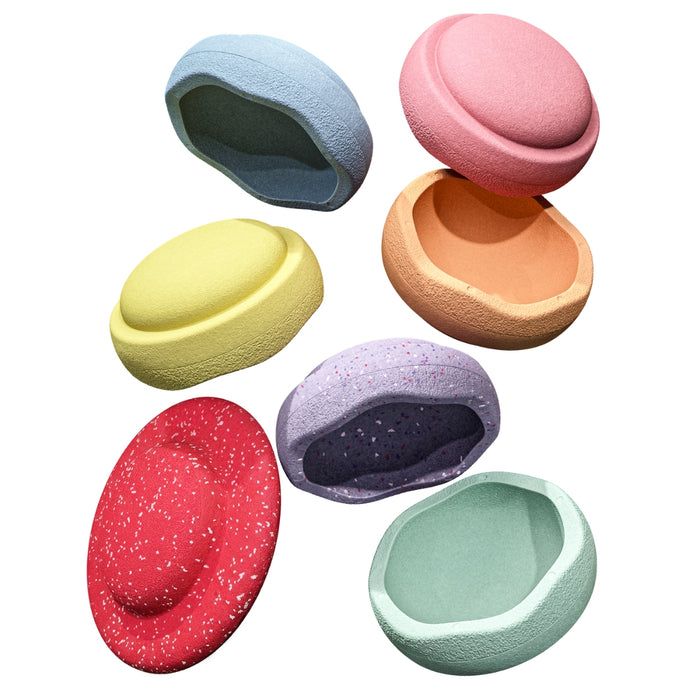 Stapelstein® Winter Special Rainbow Set - Pastel - Hidden Giants - Limited Edition, Australia