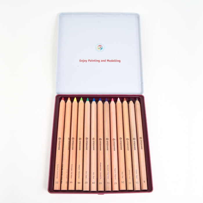 STOCKMAR Pencils Hexagonal - Assorted Tin