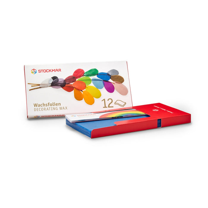 STOCKMAR Decorating Wax Sheets Single Colour 12 pc from Australia