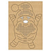URSUS Cross Stitch Cardboard Templates - Set of 12 - Christmas - Paper Products, Online - Australia
