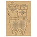 URSUS Cross Stitch Cardboard Templates - Set of 12 - Christmas - Paper Products, Online - Australia