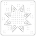 URSUS Colouring & Cross Stitch Pages - 8 Sheets - Paper Products, Online - Australia