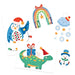 URSUS Paper Craft Pack - Set of 34 - Winter Holidays - Paper Products, Online - Australia