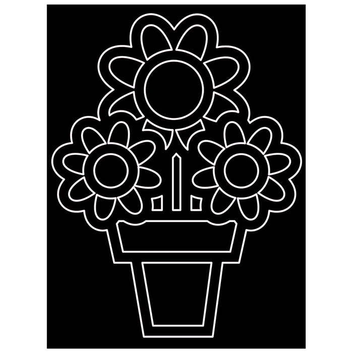 URSUS Paper Crafts DIY Suncatcher, Set of 12 Spring from Australia