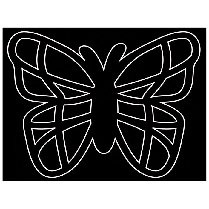URSUS Paper Crafts DIY Suncatcher, Set of 12 Spring from Australia