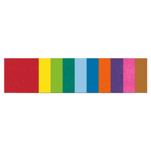 URSUS Paper Crafts Folding Paper, Translucent, 10 Colours, 500 Sheets from Australia
